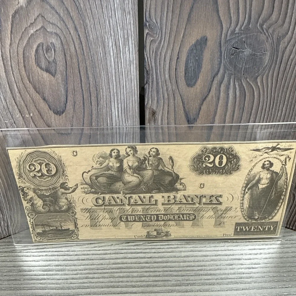 United States 20 Dollars Nouvelle Orléans Double Couleur Canal Bank